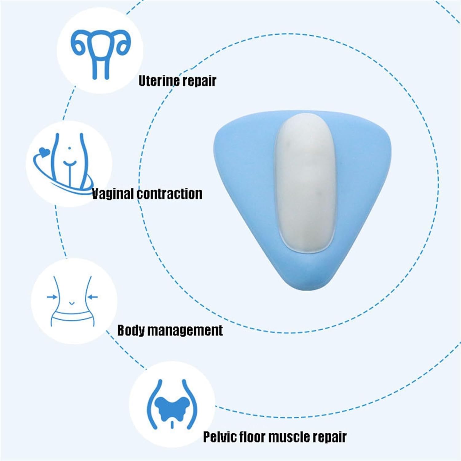 Тренажер для тренировки мышц тазового дна, Домашний тренажер для тазового дна, Сидячий тренажер для мужчин для восстановления мышц тазового дна, Физиотерапия тазового дна