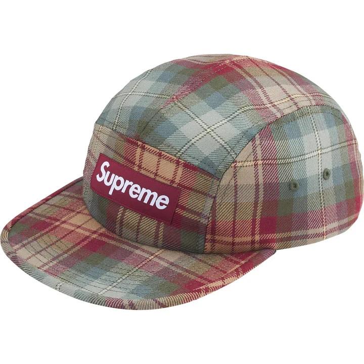 Supreme Lochcarron Camp Cap Olive One-Size