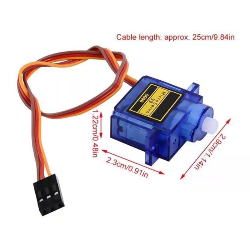 Sg90 Micro Servo Motor Tower Pro 9g Rc Robot Helicopter Airplane Boat Control - For RC Drone Aircraft