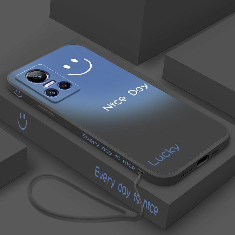 

Чехол для мобильного телефона Realme Real GTNeo3 Новый чехол-улыбка с полной защитой от падений для мужчин и женщин OPPO