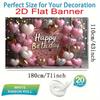 1Happy birthday Pink glitter background With balloons and hearts  Suitable for parties No Power Supply Required