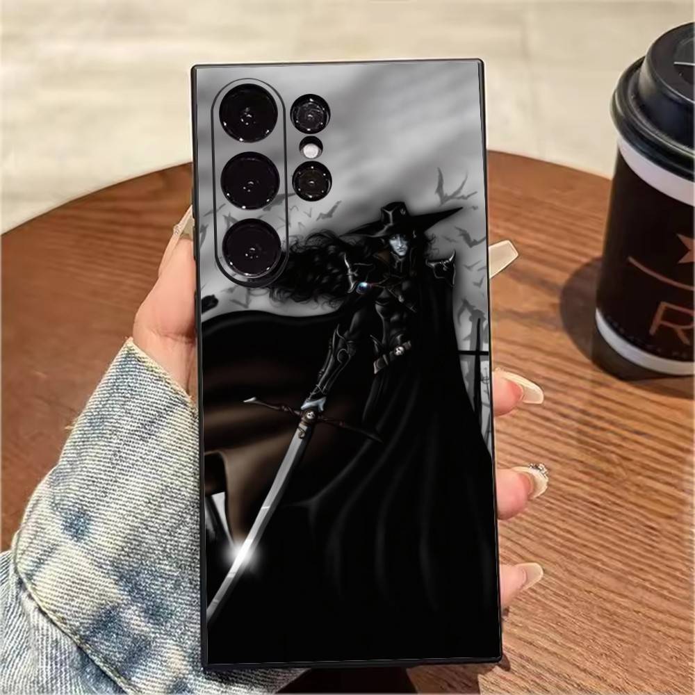 D Blood-lust V-Vampire HunterS Phone Case For Samsung S25,S24,S21,S22,S23,S20,Ultra,S26,Plus,Fe,Note,5G Black Cover