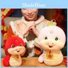 The Of Year Snake Mascot Plush Toy Cute Cartoon Zodiac Children Doll Holiday