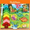 Wooden Shape Matching Animals Dinosaurs Insects Puzzle Board For Kids Learning And Development