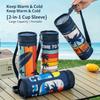 Cup Cover Large 1.5L/2L Insulated Water Bottle Cover With Adjustable Strap For Outdoor Hiking And Camping Bottle Bag