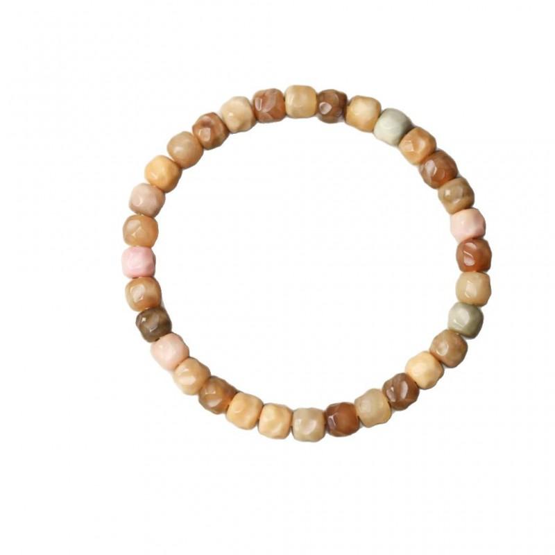 New Chinese Style Dragon Spine Bodhi Beaded Bracelet Single Multi-Layer Handmade DIY Jewelry