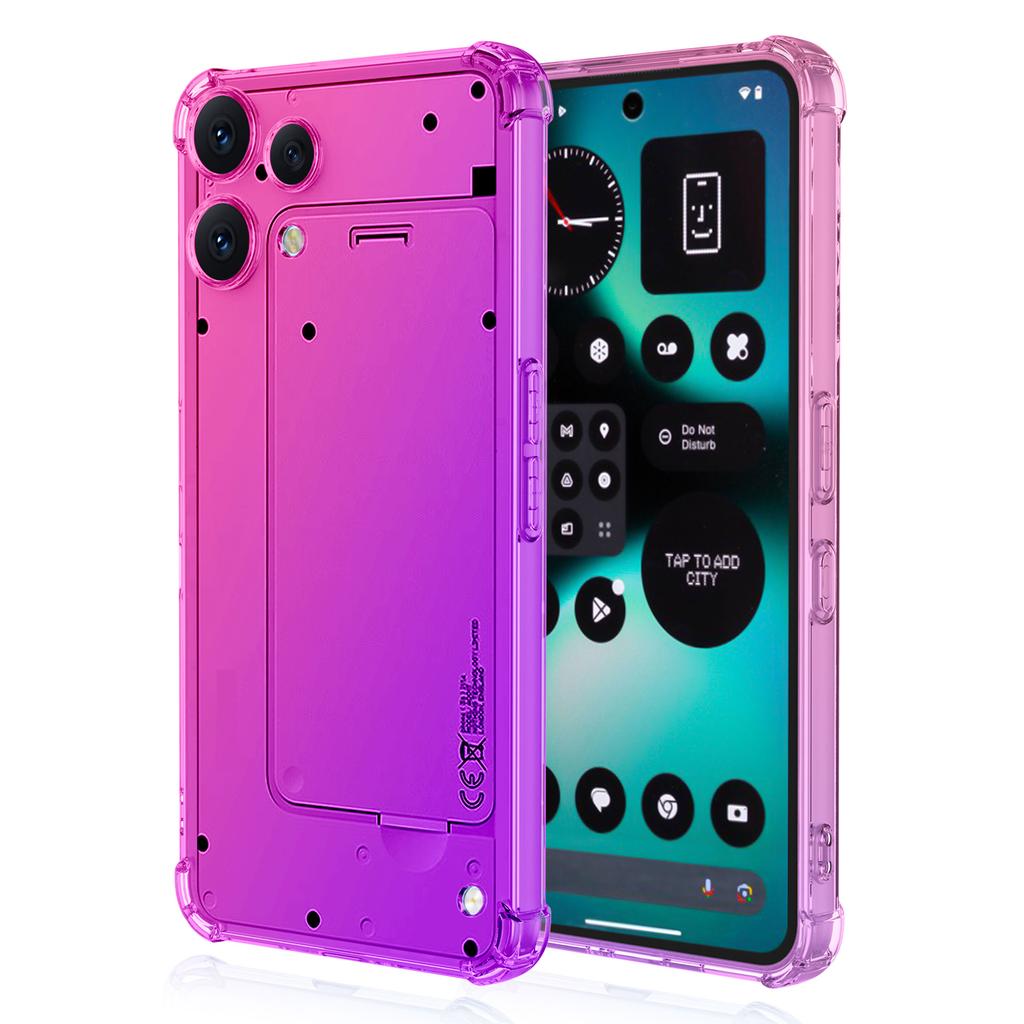 Teléfono por nada (3a) Funda Lite 5G Color Degradado TPU Anticaídas Cubierta para Teléfono