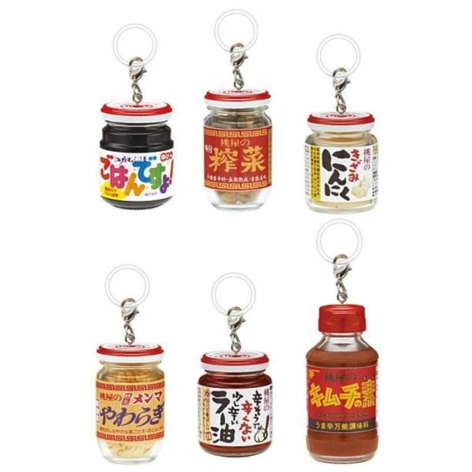 Ikimon Art Unib Technicolor Momoya Mejirushi Mascot Complete Set of 6 Types Gacha Gacha Capsule Toy ×