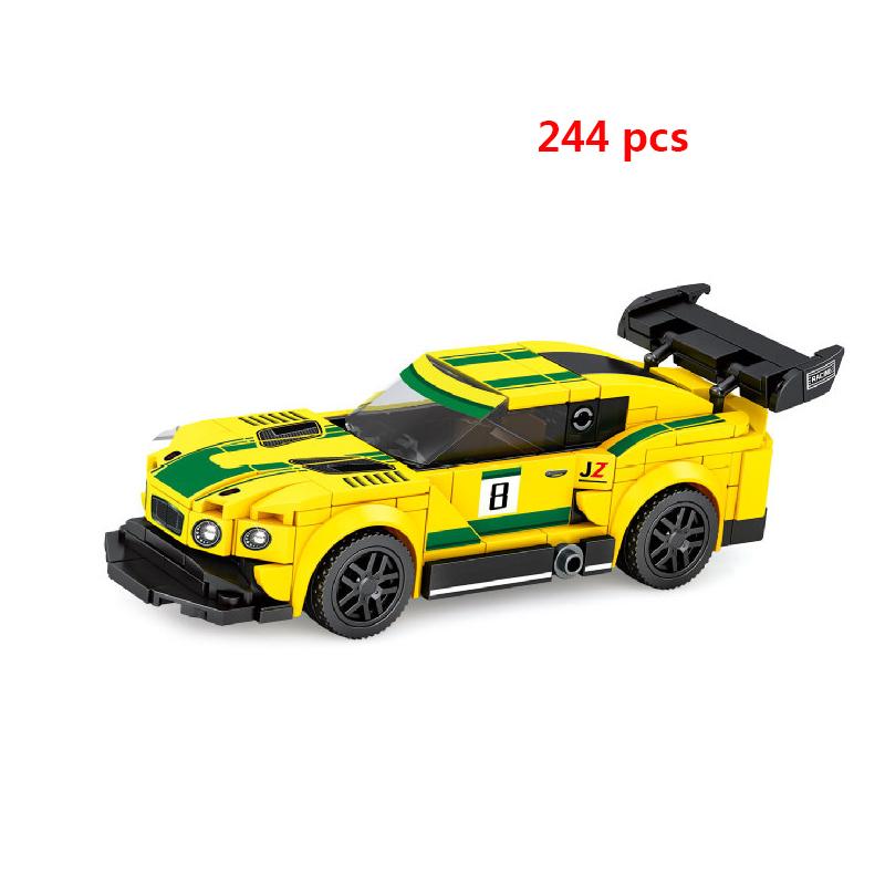 For Technical City Speed Champions Sports Car Racing Car Super Racers Figures Building Blocks Bricks Garage Toys Gifts Friends