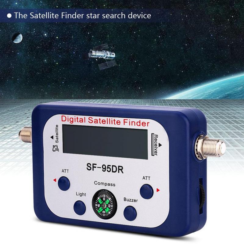 Buy Mini LCD Digital Satellite Finder Meter Signal Strength Dish Sat