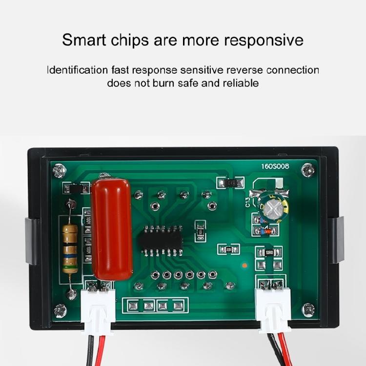 LED Digital Voltage and Current Indicator, Accurate for 50-500V/0-100A, Suitable for Industrial & Household Applications