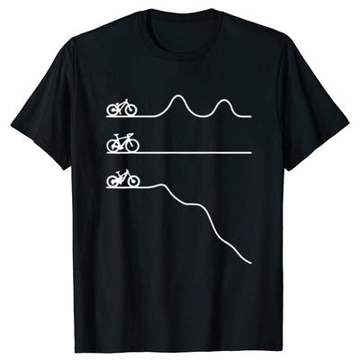 Lustige Mountainbike Road Downhill Grafik T-Shirts Neues Baumwoll Kurzarm Fahrrad Radfahren Radsport Geschenk Harajuku T-Shirt