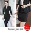 Women's Professional Goddess Style Suit Set - Autumn/Winter Formal Workwear
