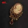 Elegant Rhinestone Brooch: Timeless Corsage Pin for Sweaters and Coats