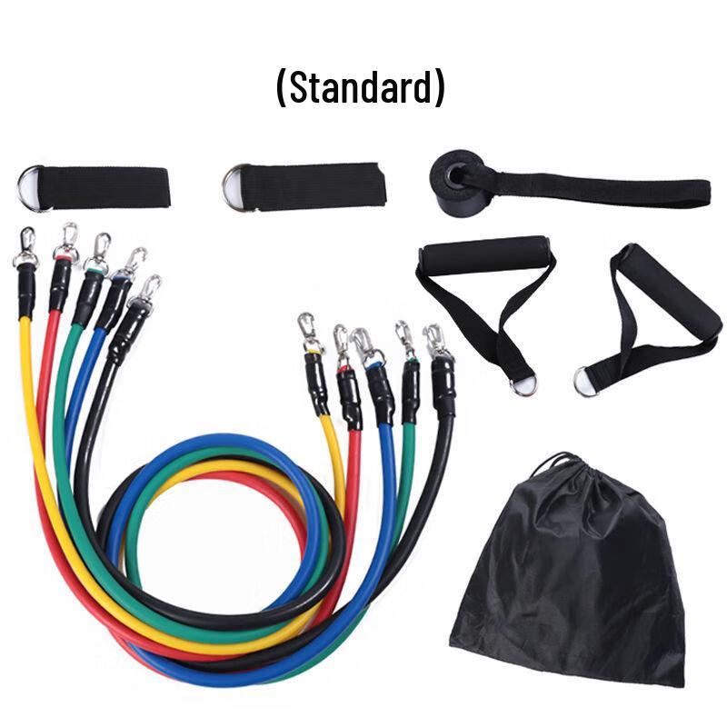 WEZHO 11-Piece TPE Resistance Band Set