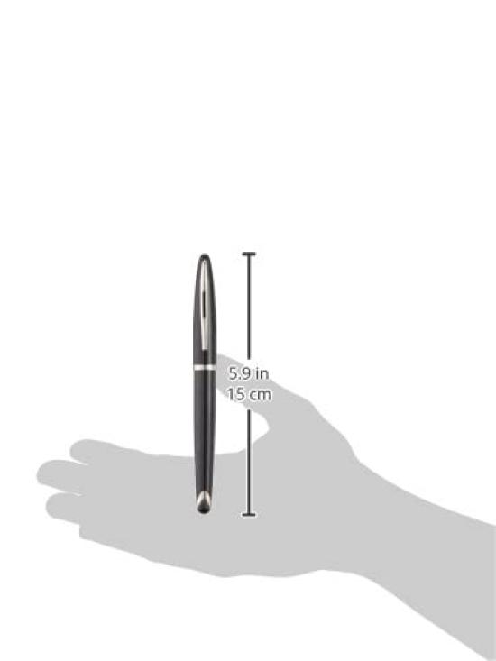 Waterman Carene Black Sea ST Fountain Pen, Fine Nib with 18K Gold Nib, Luxury Writing Pen with Gift Box S0293970