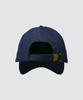 Yunaitideuaeseul Plain Low Cotton Ball Cap_Navy