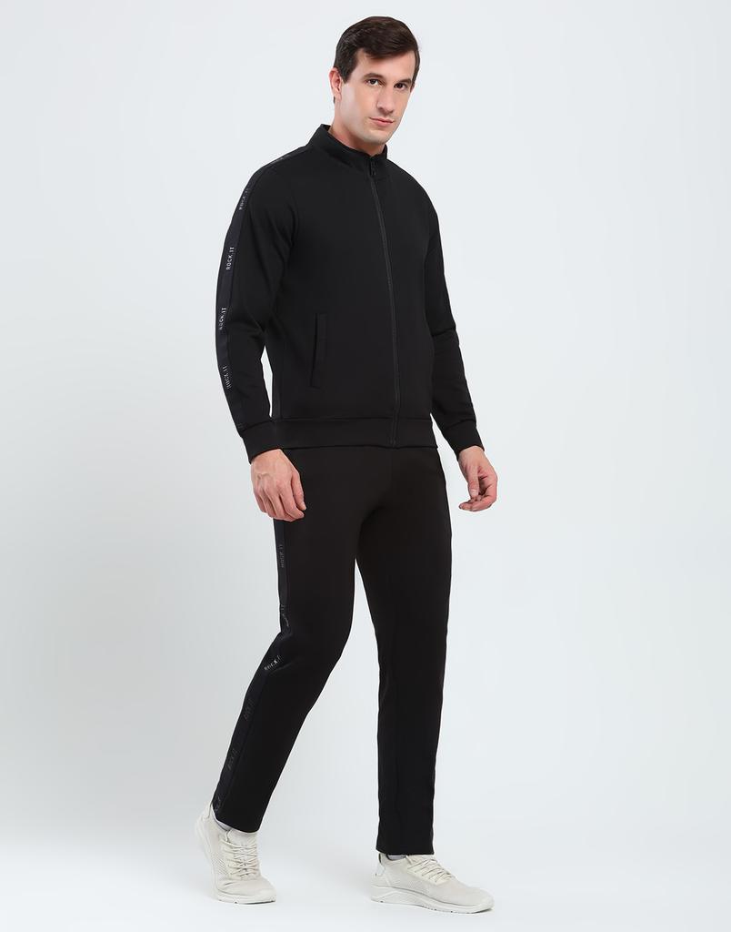 Rock It Men's Mock Neck Full Sleeve Tracksuit