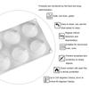 6 HolesChristmas Hat Silicone Molds Cake Decorating Tool Bakeware French Dessert Mousse Cake Mold Baking Cupcake Silicone  Mould