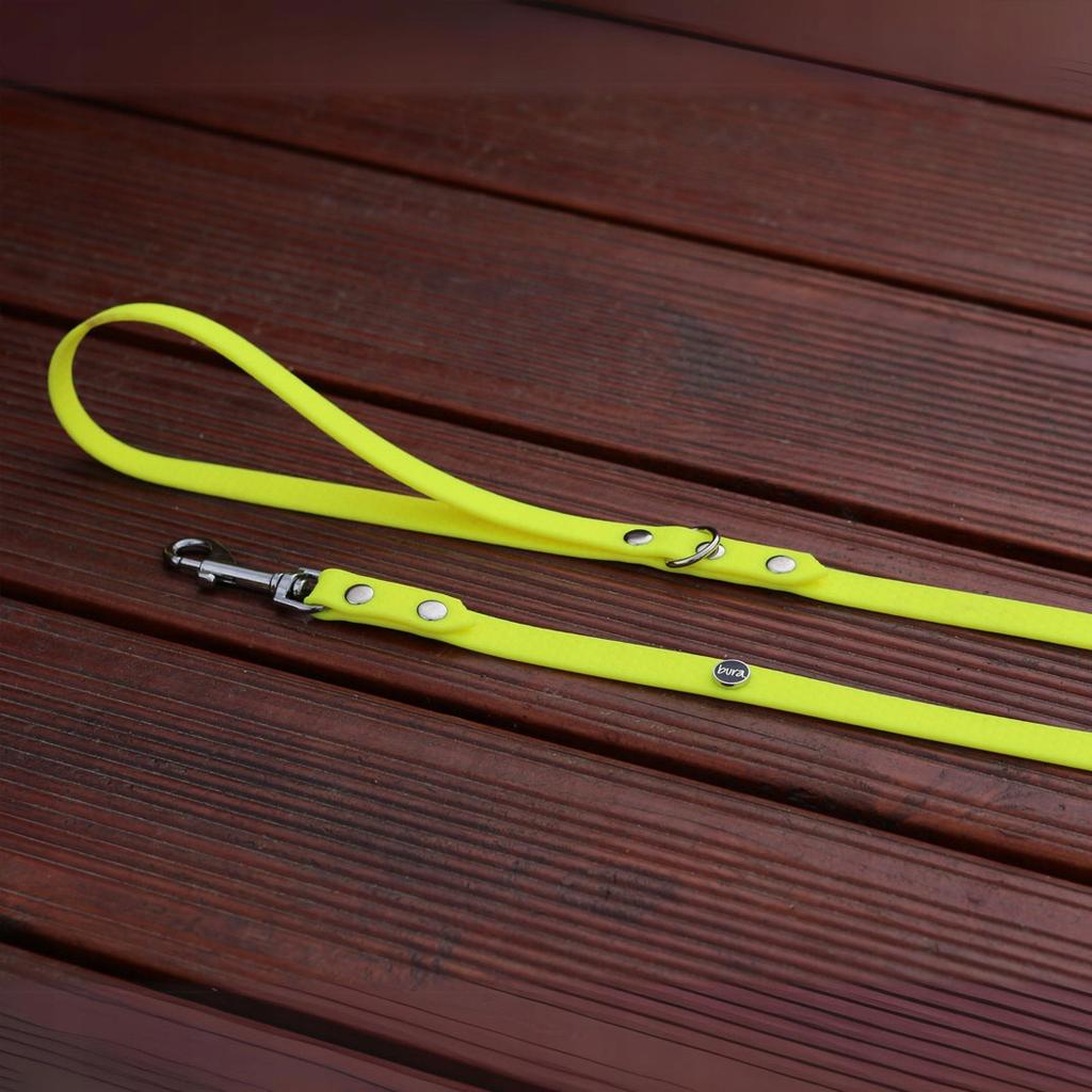 Hexa City Dog Leash, Width , M, /Neon