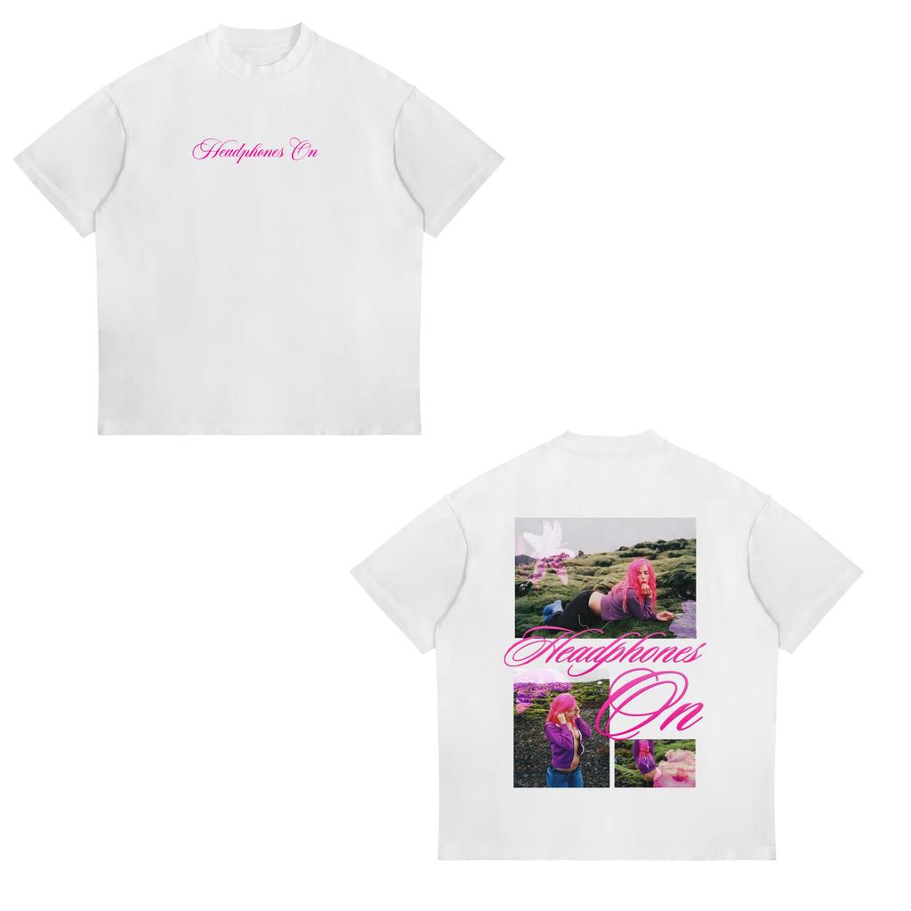 Addison Rae 20252026 Tour Vintage Graphic T Shirt Unisex Women Fashion Aesthetics Tshirt Shortsleeved Cotton Harajuku Tshirts