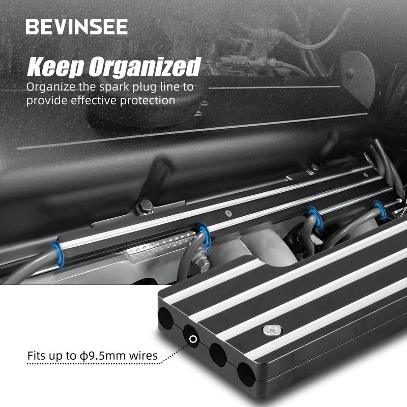 Spark Plug Wire Looms Holders for Chevy Small Block for SBC BBC 350 for V8 Ford for Chevrolet 289 302 351W 390 429 454 460