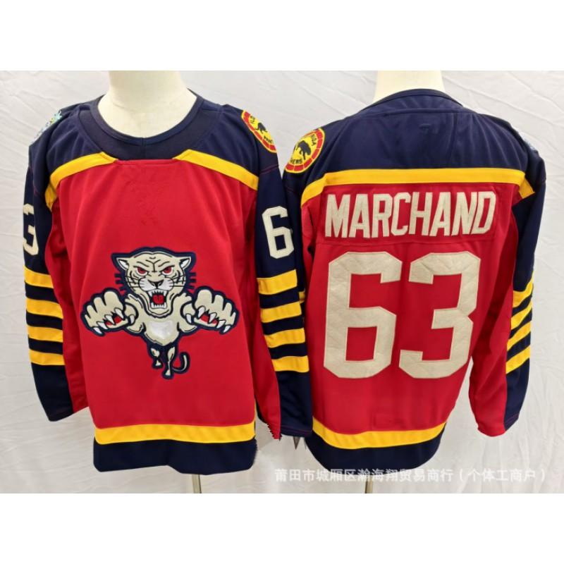 Maglia da Hockey su Ghiaccio da Uomo Leopard Team Numero Ricamato Personalizzato 16 63 19 72 Abbigliamento Sportivo Giocatori Adulti