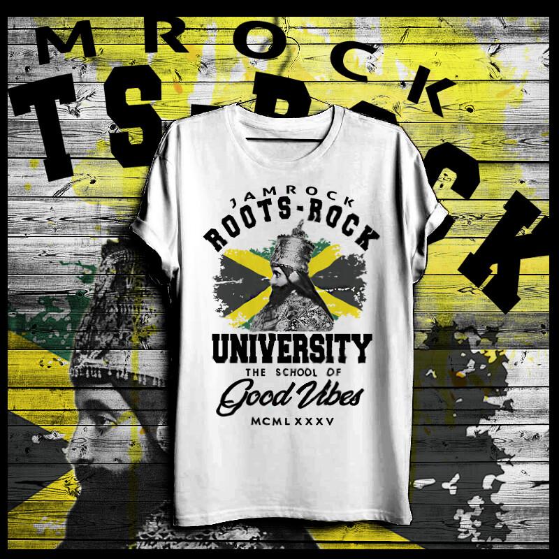 

Reggae t-shirt Roots Rock Rasta Flag Jah Rastafari Haile Selassie I Ganja vibes 4XL