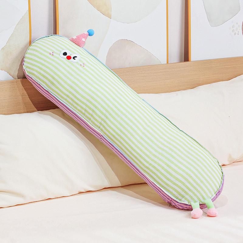 Fabric Body Soft Plush Toy Pillow With Cartoon Print For Side Sleepers Doll Gift