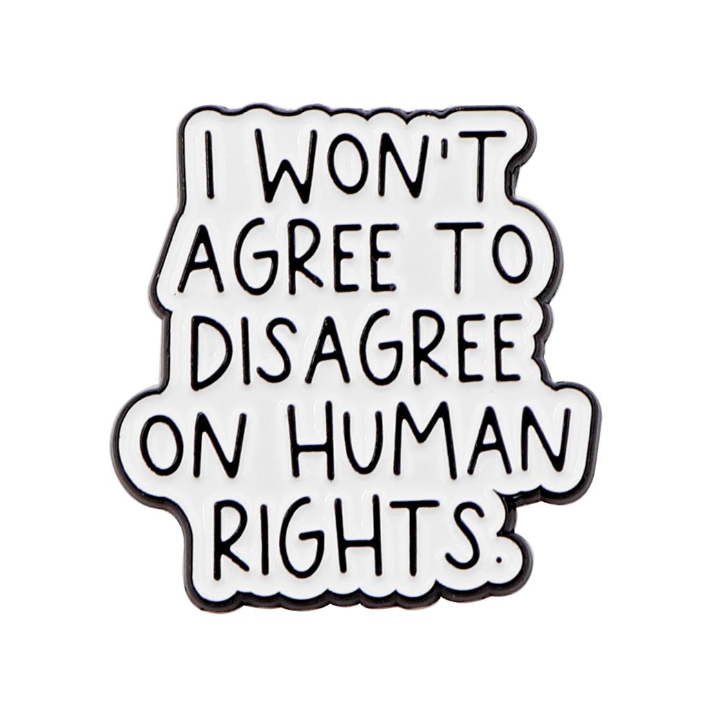 Quotes Series Pins Cute Cartoon Anime Quotation Badges Brooches for Clothing Enamel Pin Women's Badges Jewelry Accessories Gifts