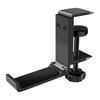 Foldable Headphone Stand Hanger Holder Space-Saving Soundbar Stand Fit for Gaming PC Accessories Under Desk Clamp Hook Mount