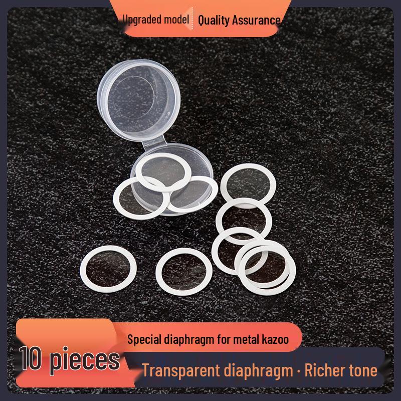 Acoustic Kazoo Diaphragm - High Transparency Sounding Membrane Plastic