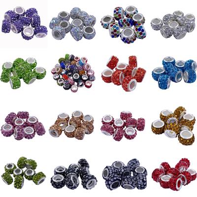 Artykuły na imprezę domową Akrylowe luźne koraliki Kryształowe akcesoria Zawieszki Rzemiosło DIY Do tworzenia biżuterii Naszyjnik Bransoletka Wisiorek 10 szt. 12 mm