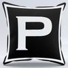 Simple Black And White Letter Printed Pillowcase Decorative Pillow Cushion Cover Suitable For Home Sofa Car Office Cushion