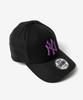 Cap 60364451 9FORTY 940 New York Yankees MLB Classics Unisex BLACK PURPLE [New Era] & [Used]