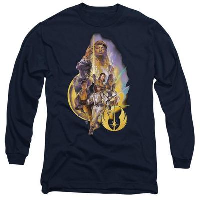 Star Wars: The Acolyte Unisex Adult High Republic Group Poster T-Shirt