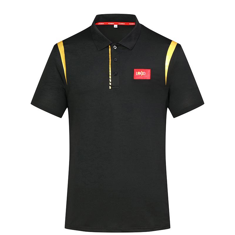 Chinese Team Quick-Dry Collared T-Shirt for Men & Women: Athletes, Coaches, Referees, National Uniform Polo Custom