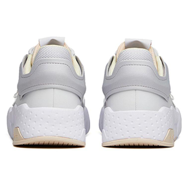 Anta Lifestyle Series Non-Slip Durable Low-Top Skate Shoes Women Sneakers Gray Pink 922138051-1