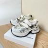 thick-soled hollowed-out breathable sandals women's summer new outer wear Velcro color matching casual sports shoes