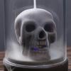 Windproof Lampshade LED Skull Ceramics Incenses Burners Waterfall Backflow Incenses Cones Holders for Home Decoration