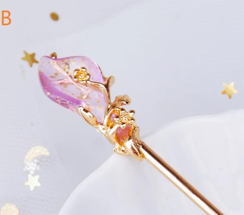 Chinese Style Hanfu Headwear Girl’s Ancient Style Hairpin Ancient Costume Headwear Versatile Hairpin Accessories Hair Accessorie