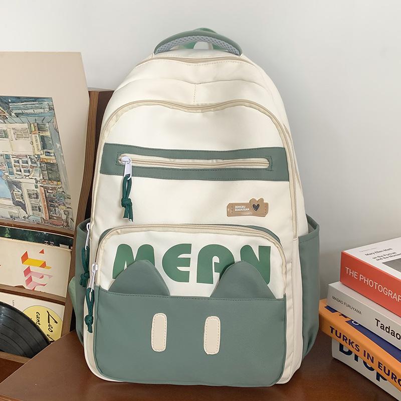 

Children s Schoolbags Elementary School Girls Junior High School Students Large Capacity Letters Boys School Backpack