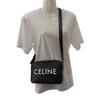 CELINE  194503DOT.38SI Shoulder Bag Black Calfskin Women