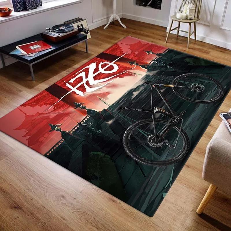 YT Industries Sofa do salonu Stolik kawowy Dywan dekoracyjny sportowy Zmywalne dywaniki Rower górski Sypialnia Przy łóżku Miękka mata