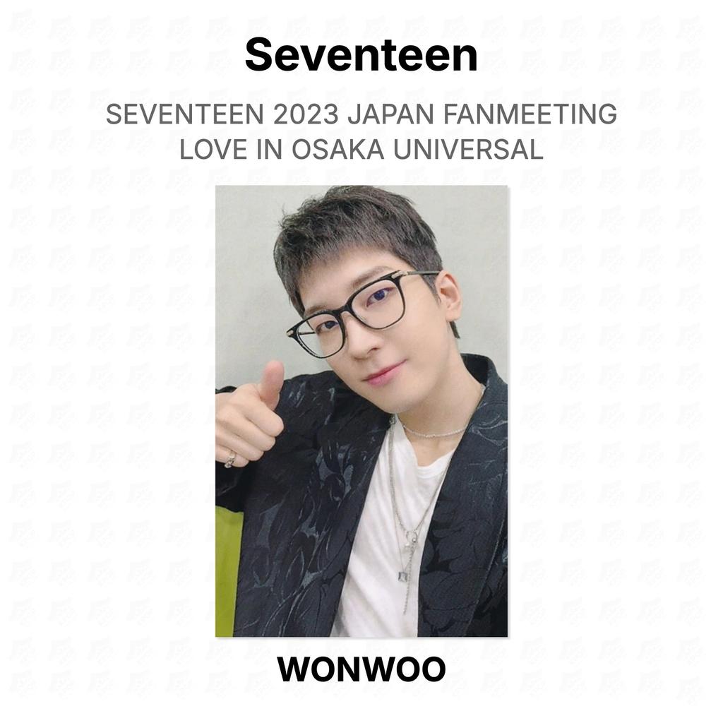 Seventeen 2023 JAPAN FANMEETING LOVE IN OSAKA UNIVERSAL Official Photocard