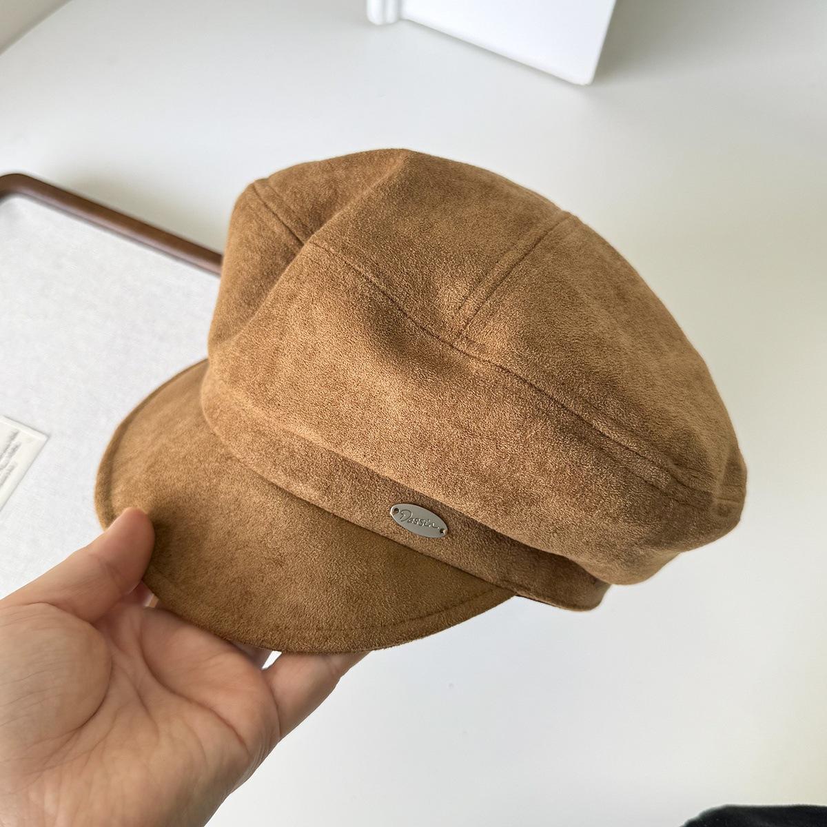 

Fashionable Painter Hats Japanese and Korean Three dimensional Hats Newsboy Hats That Show Off The Face Small Baseball Caps Berets Retro Style adjustable size