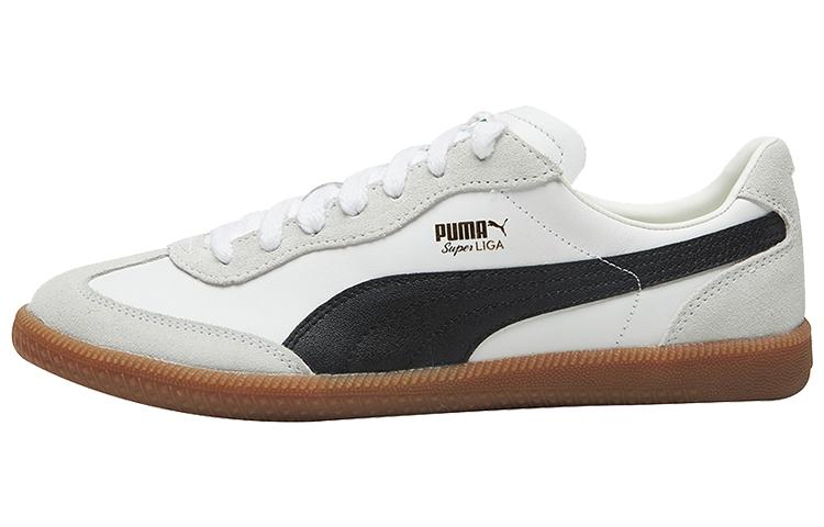 PUMA Super Liga Og Retro  White Black  356999-12 35.5