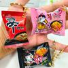 Realistic Korean Ramen Keychain Miniature Noodles Designs Lovely Bag Charm for Kpop Fan