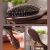 Boar Bristle Hair Brush Natural Beech Comb Hairbrush for Curly Thick Long Dry Wet Hair Detangler Massage Brushes Women Sandalwoo