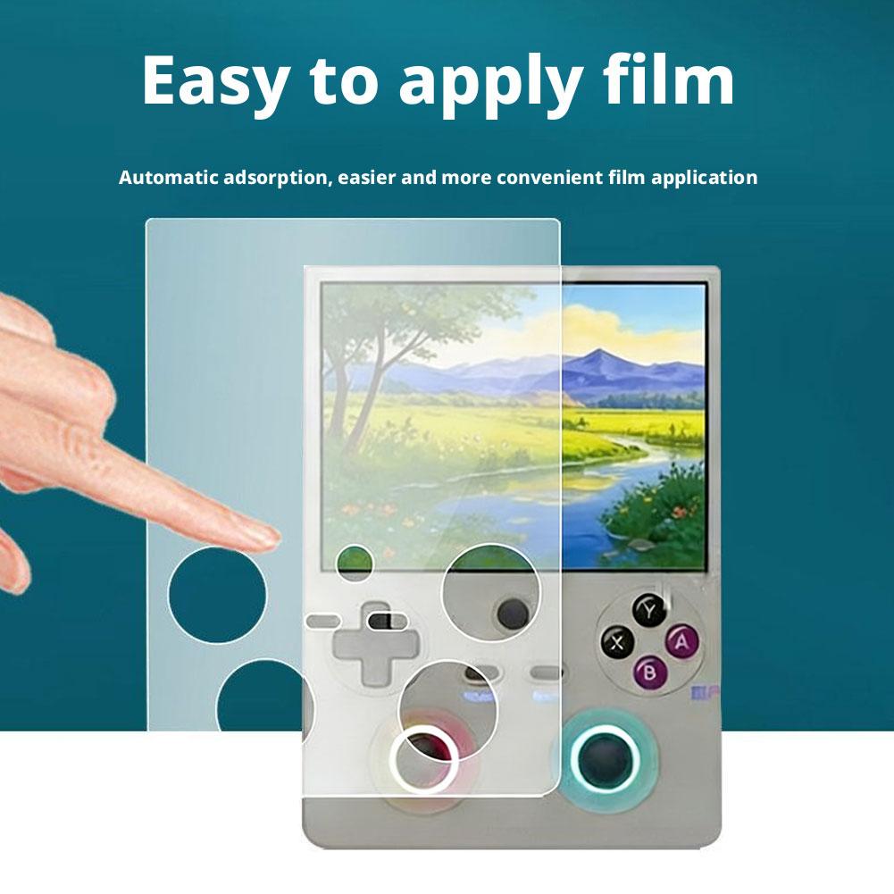 1/2PCS For Anbernic RG477V Screen Protector Shock-proof Anti-fall Anti-scratch Screen Tempered Glass Protective Film Accessories